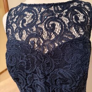 Lace & Sequin Formal Dress